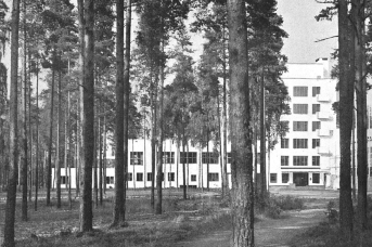 Erik Bryggman, Abo, sports academy Vierumäki 1935 (source: (Das) Werk, Nr. 27 (1940) Heft 3/4: Doppelnummer Finnland)