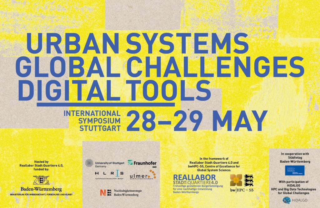 Symposium 28–29 May: Urban Systems / Global Challenges / Digital Tools